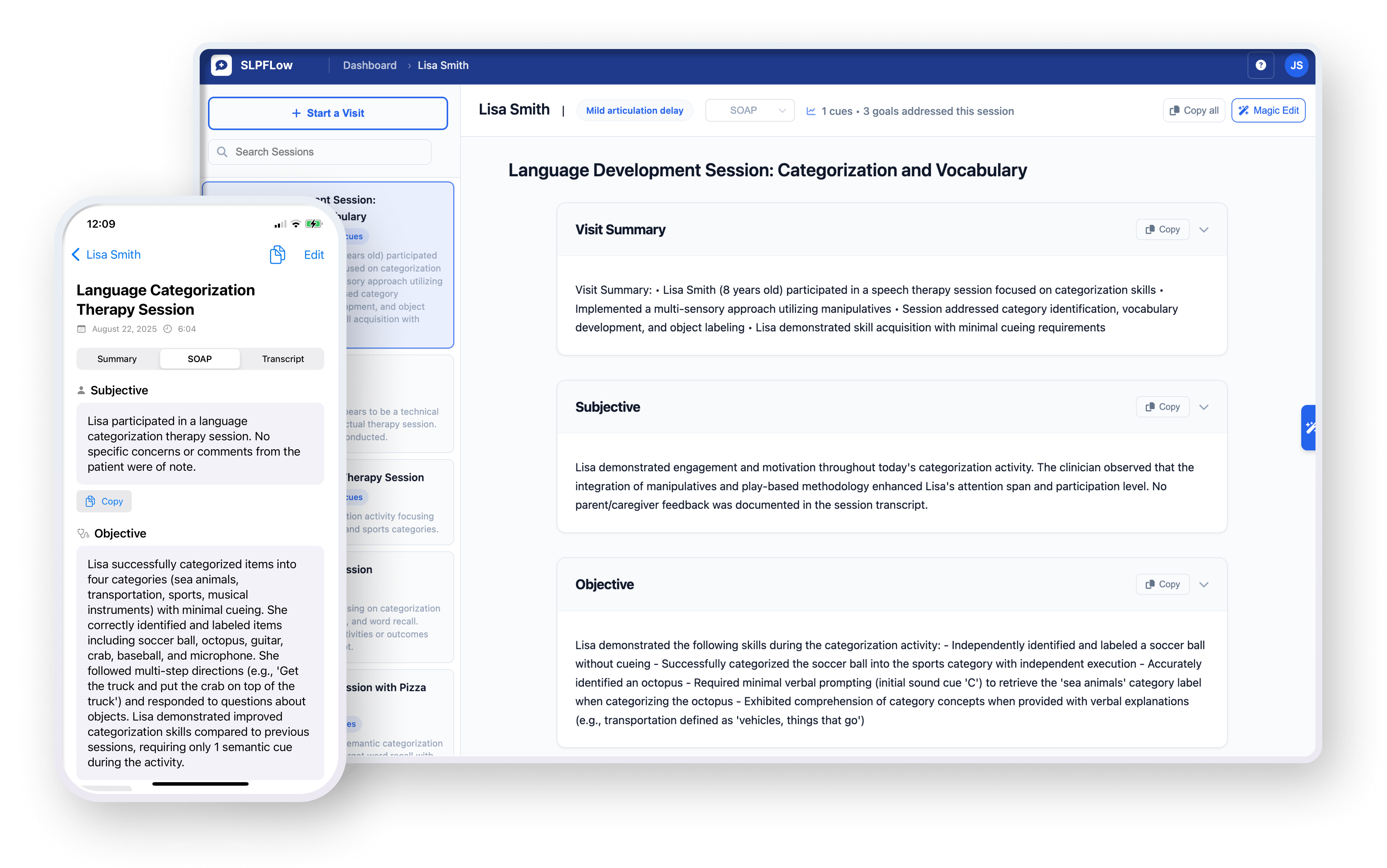 SLPFlow Dashboard
